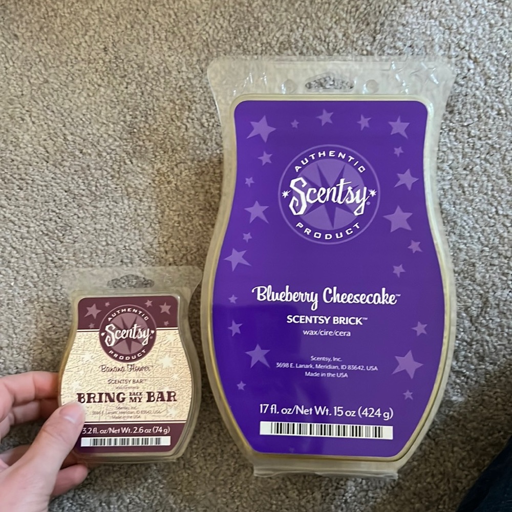 Blueberry cheesecake scentsy BRICK